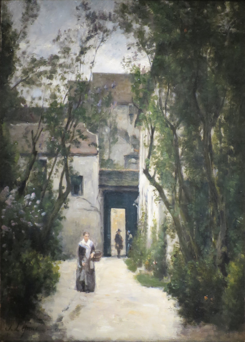 Montmartre. En gård på Fontenelle-gatan - Stanislas Lépine
