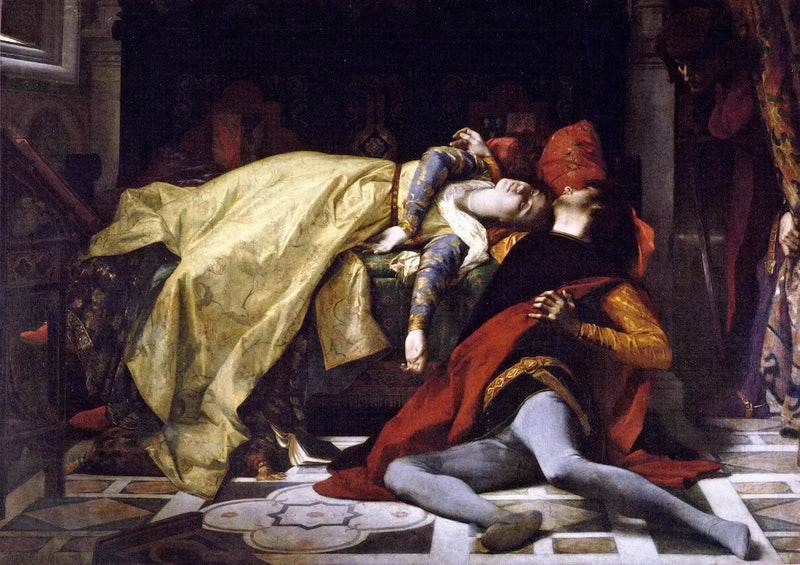 Francesca de Rimini och Paolo Malatesta - Alexandre Cabanel