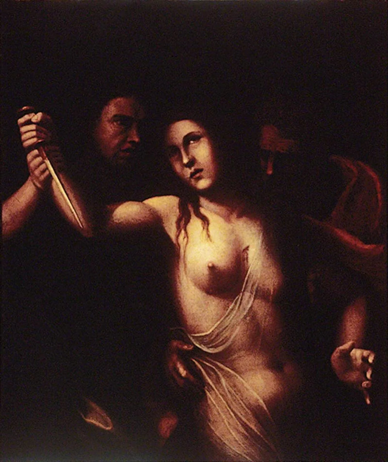 Lucrèce död - Il Sodoma (Giovanni Antonio Bazzi)