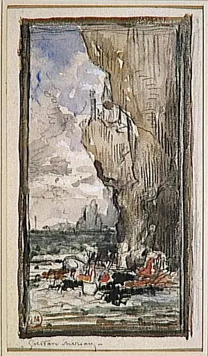 Sapfo's död - Gustave Moreau