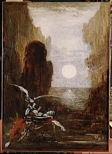 Sapfo's död - Gustave Moreau