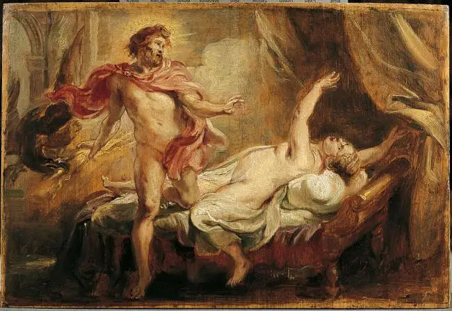 Mort de Sémélé - Peter Paul Rubens image 1 copie peinte à la main à l’huile