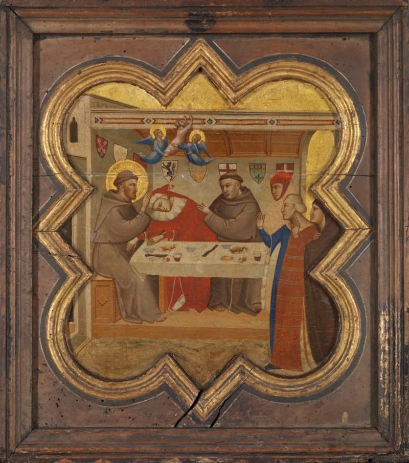 Död av den noble från Celano - Taddeo Gaddi