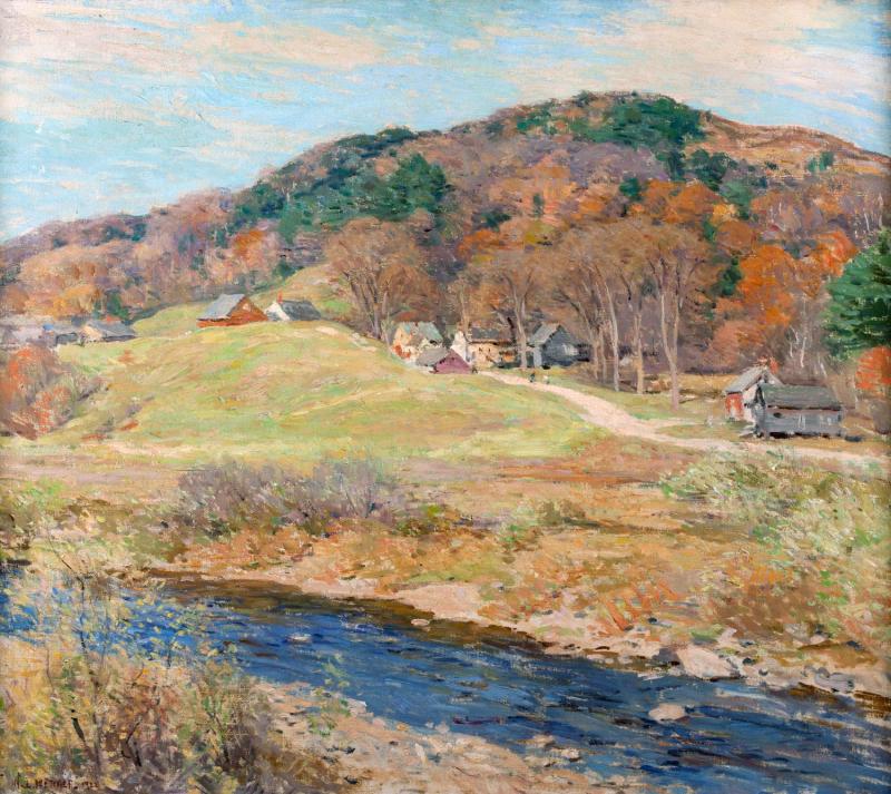 Novembermosaik - Willard Metcalf