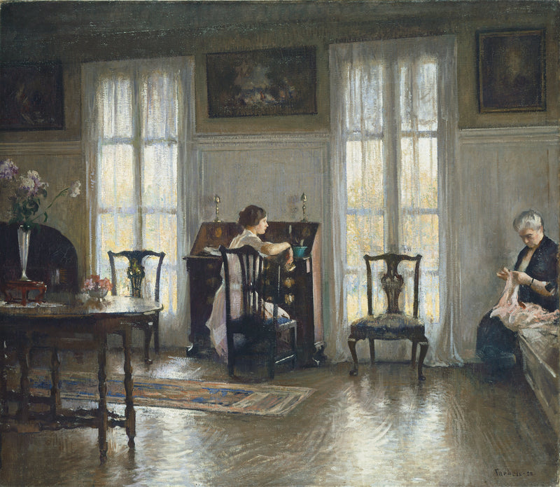 Mother and Mary - Edmund Charles Tarbell