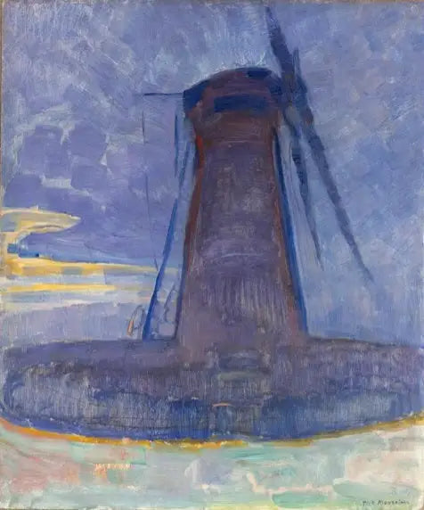 Domburgs kvarn - Piet Mondrian