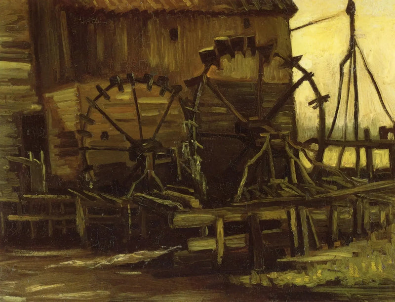 Vattenkvarn i Gennep - Vincent van Gogh