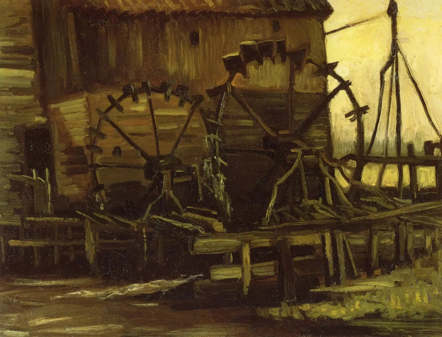 Vattenkvarn i Gennep - Vincent van Gogh