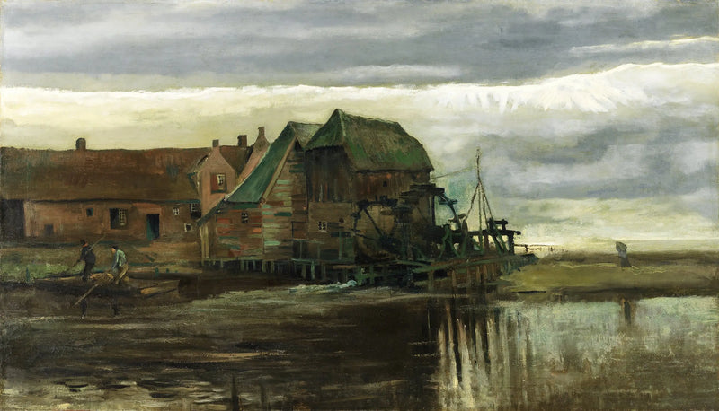 Vattenkvarn i Gennep - Vincent van Gogh