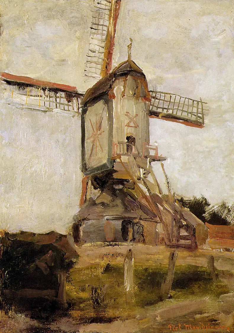Heeswijk-möllan - Piet Mondrian