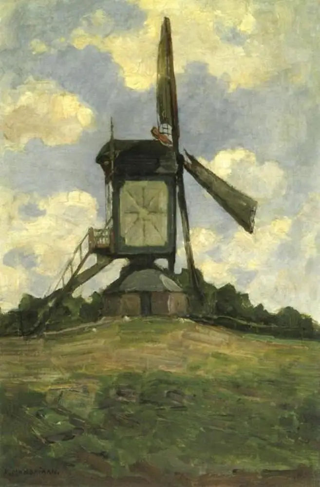 Sidovy av Heeswijk, - Piet Mondrian