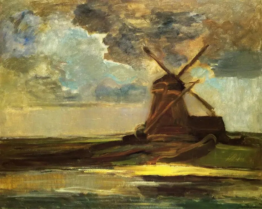 Vattenkvarn vid Gein - Piet Mondrian