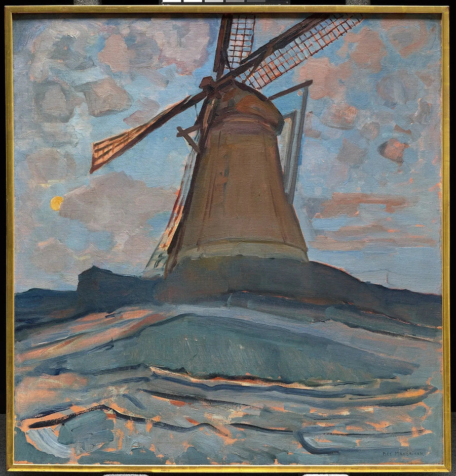 Vindkraftverk - Piet Mondrian