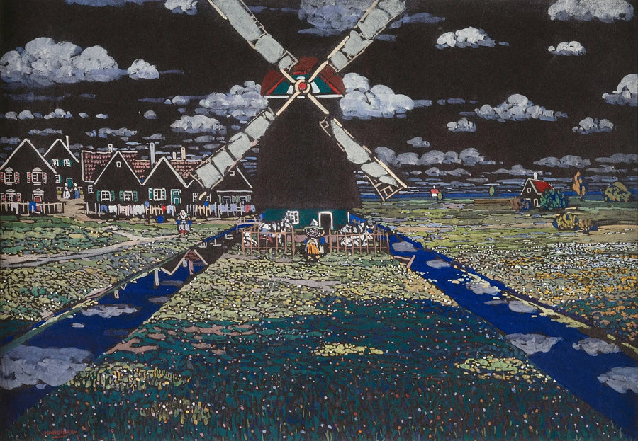 Mölna i Holland - Vassily Kandinsky