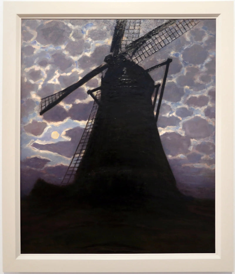 Moulin på kvällen - Piet Mondrian