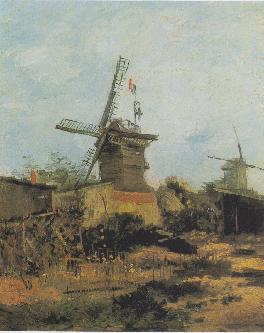 Montmartres väderkvarnar - Vincent van Gogh