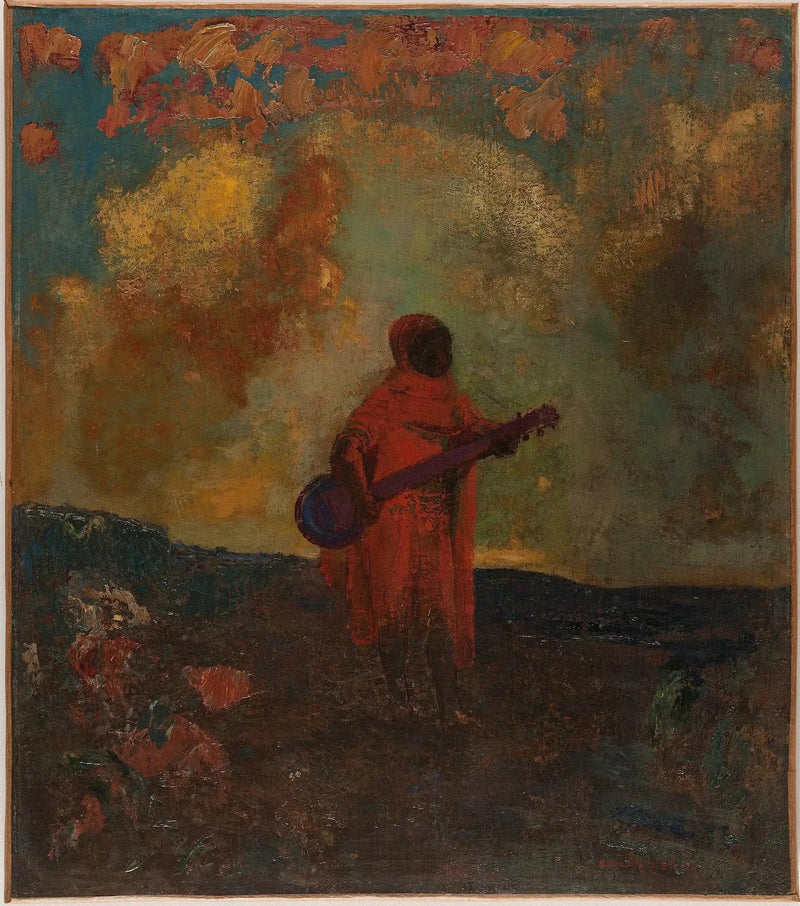 Arabisk musiker - Odilon Redon