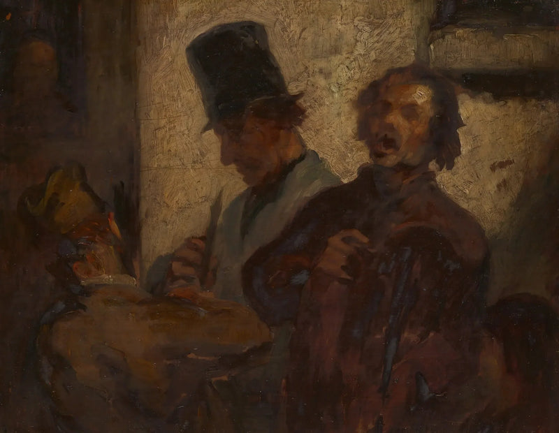 Gatamusiker - Honoré Daumier