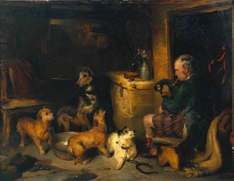 Musik från Highlands - Edwin Henry Landseer