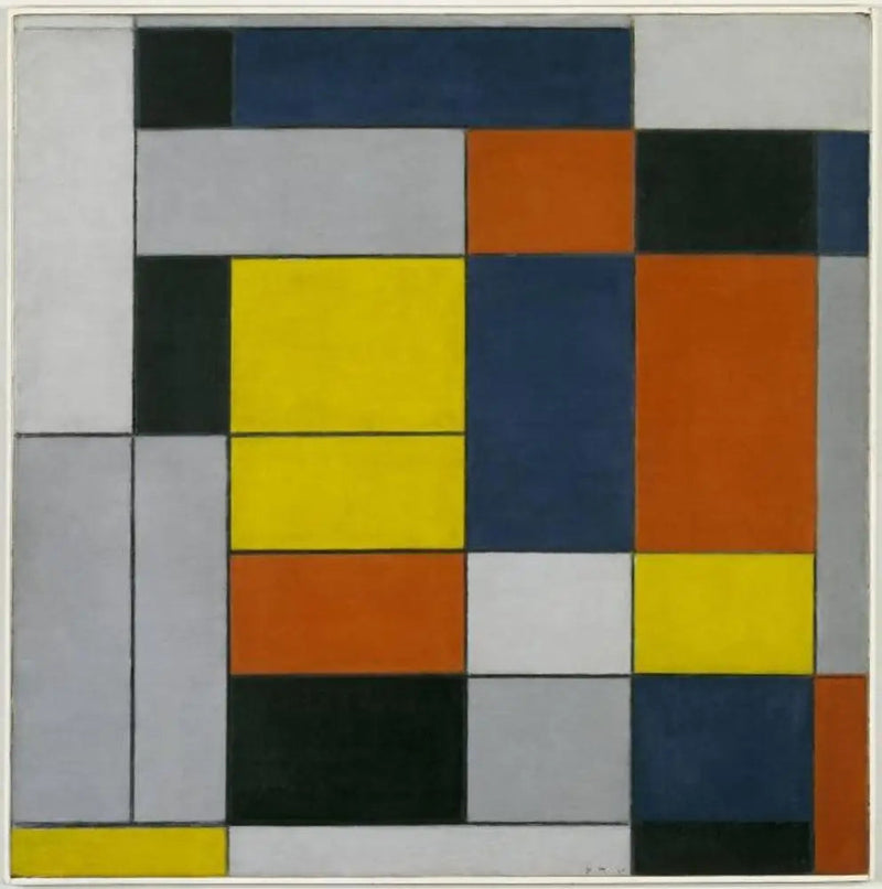 N° VI / Komposition N° II - Piet Mondrian