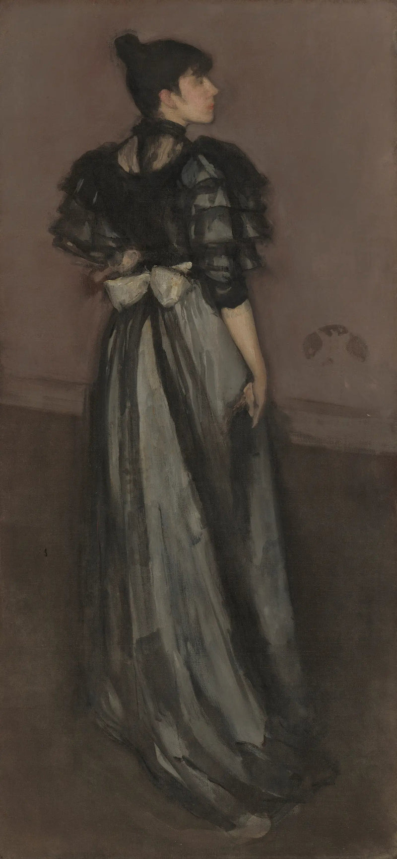 Pärlemor och silver: den andalusiska - James Abbott McNeill Whistler