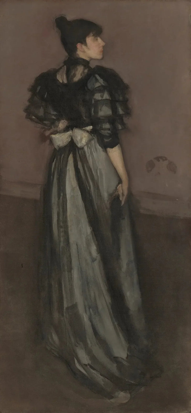 Pärlemor och silver: den andalusiska - James Abbott McNeill Whistler