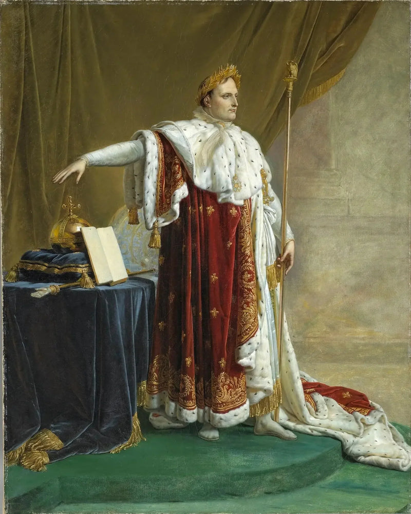 Napoleon I i helig kostym - Anne-Louis Girodet