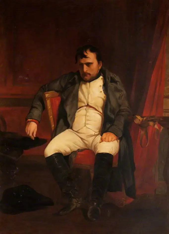 Napoleon i Fontainebleau, den 31 mars 1814 - Paul Delaroche