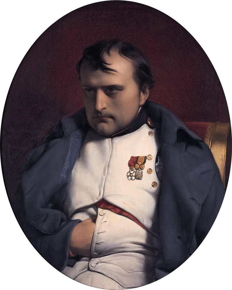 Napoleon i Fontainebleau, den 31 mars 1814 - Paul Delaroche