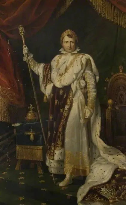 Napoleon I (1769-1821), Frankrikes kejsare (1804-1815), i sin kröningstjänst - François Gérard