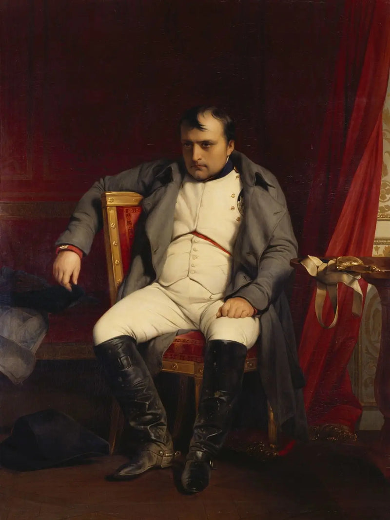 Napoleon I vid Fontainebleau den 31 mars 1814 - Paul Delaroche
