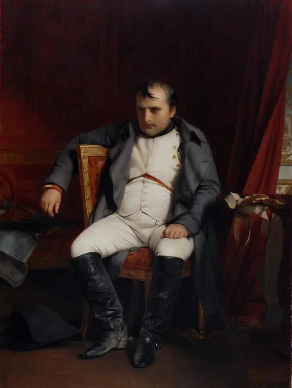 Napoleon I vid Fontainebleau den 31 mars 1814 - Paul Delaroche