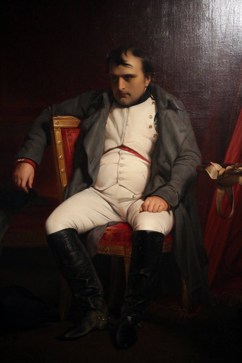 Napoleon I vid Fontainebleau den 31 mars 1814 - Paul Delaroche