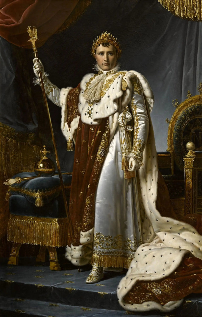 Napoleon I i kröningsdräkt - François Gérard