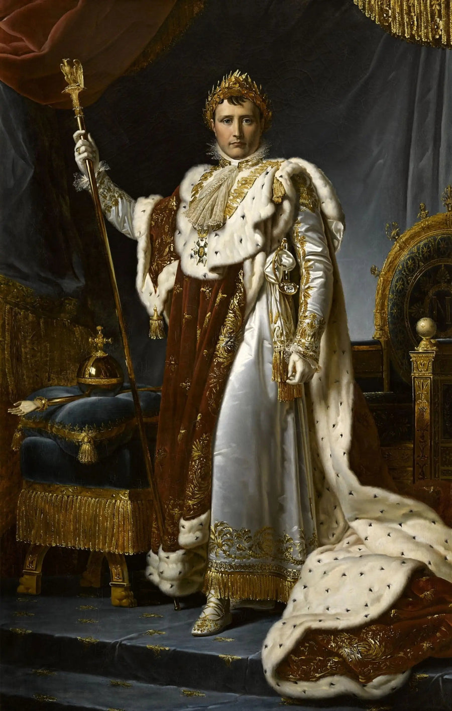 Napoleon I i kröningsdräkt - François Gérard