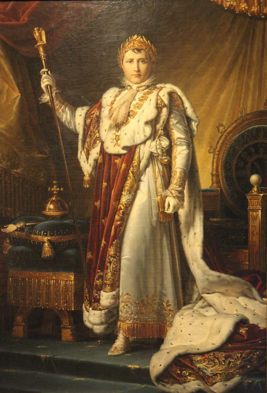 Napoleon I i kröningsdräkt - François Gérard