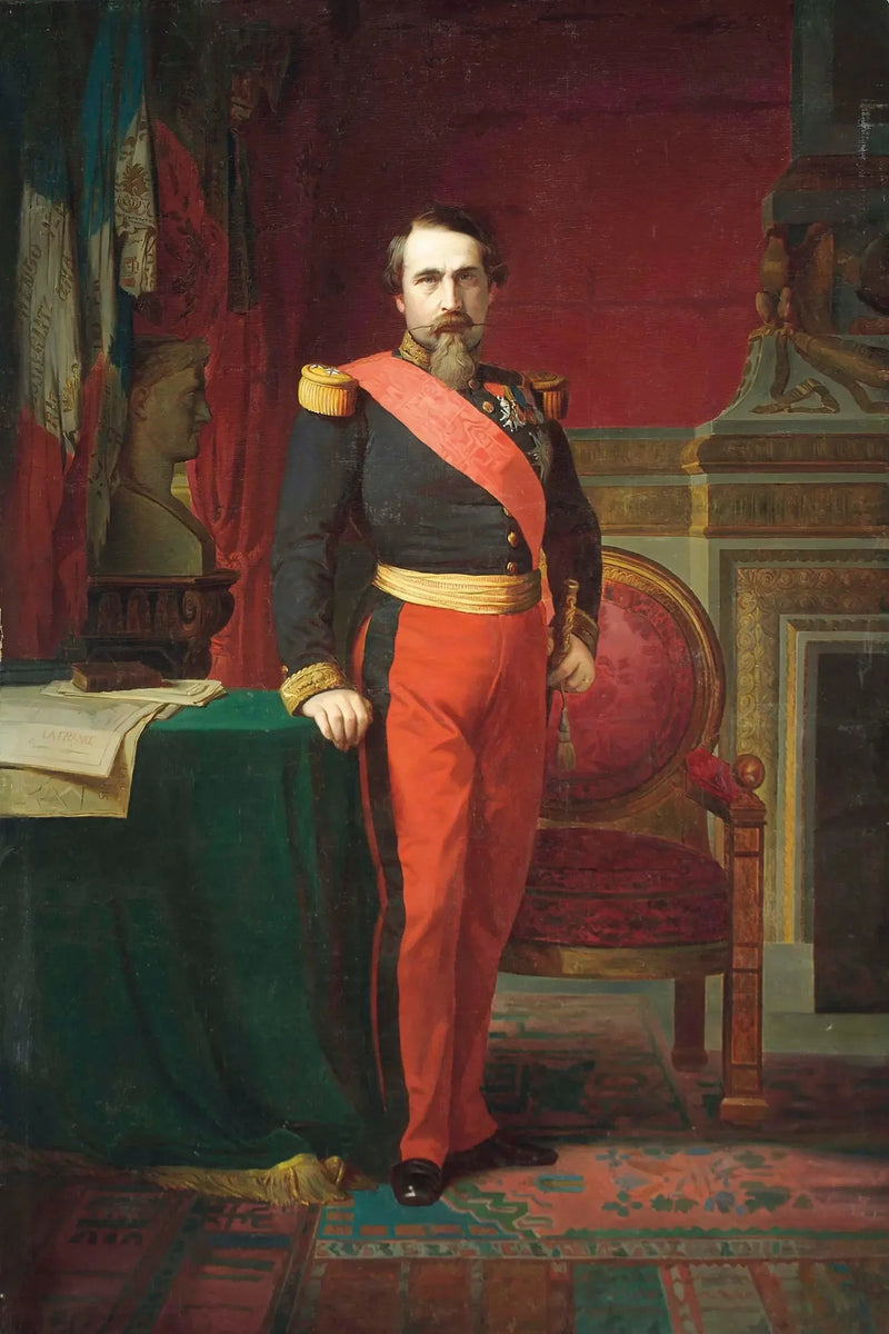 Napoleon III, Frankrikes kejsare - Hippolyte Flandrin