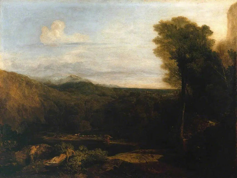 Narcissus och Echo - J. M. W. Turner
