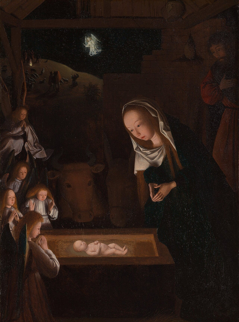 Nativitet vid natt - Geertgen tot Sint Jans