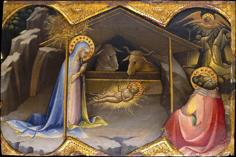 Jungfrufödelse - Lorenzo Monaco