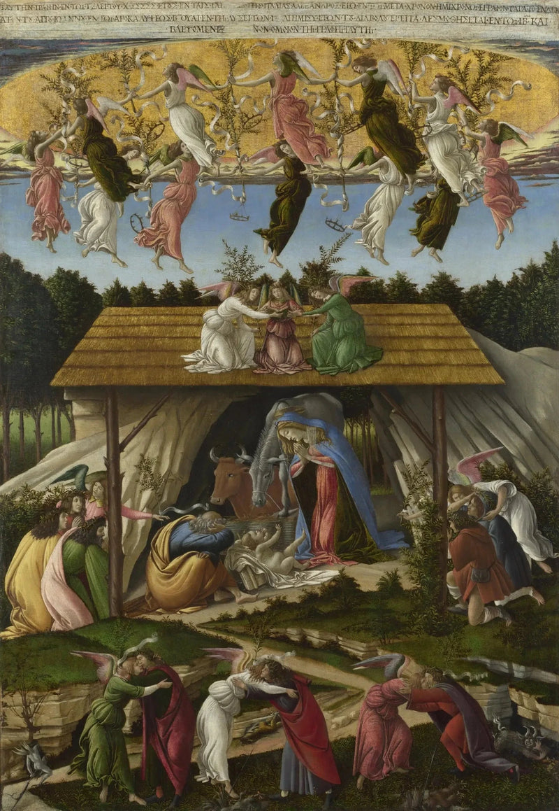 Den mystiska födelsen - Sandro Botticelli