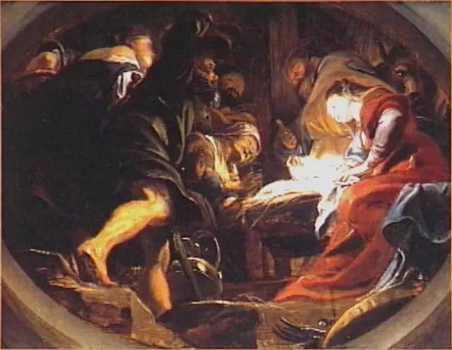 Jungfrufödelsen - Peter Paul Rubens