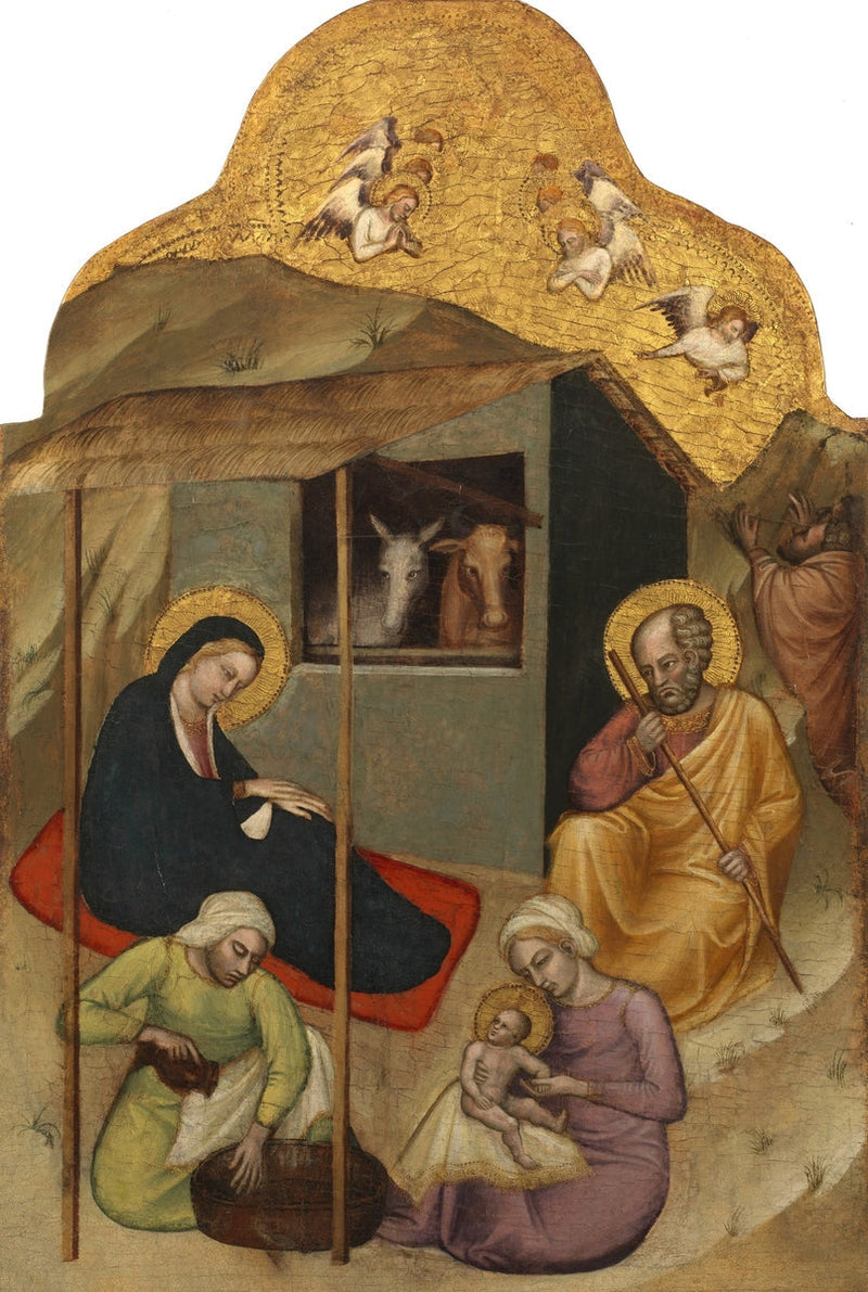Jungfrufödelsen - Spinello Aretino