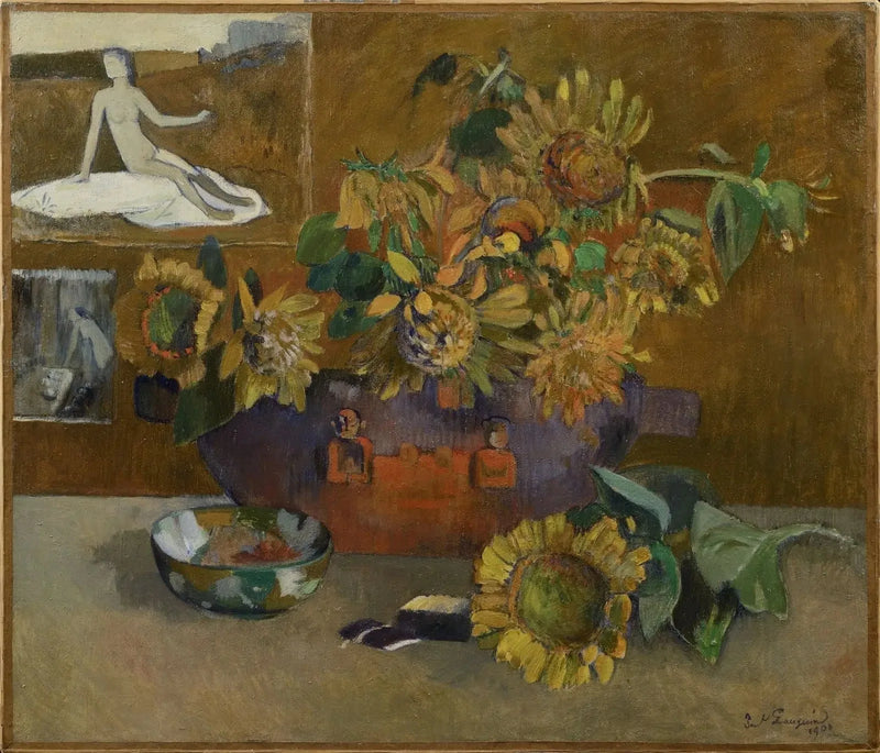 Stilleben med Hoppet - Paul Gauguin