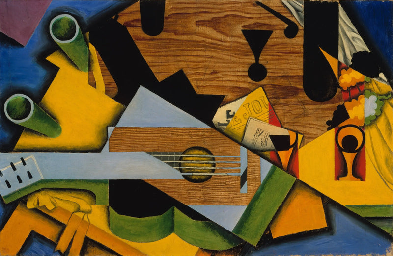 Död natur med gitarr - Juan Gris