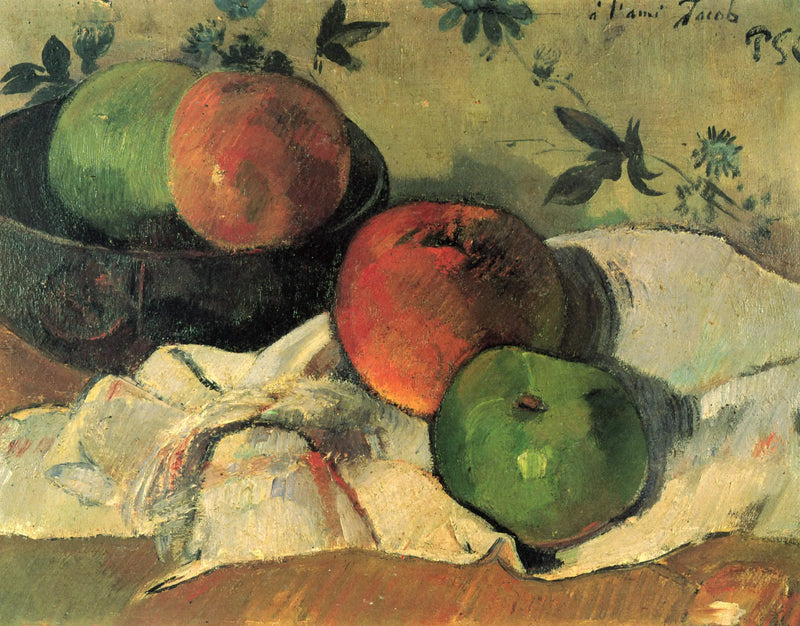 Stilleben med vännen Jacob - Paul Gauguin