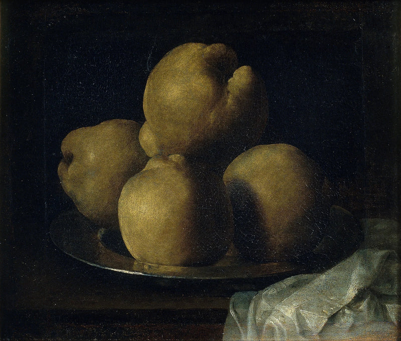 Död natur i hörnet - Francisco de Zurbarán