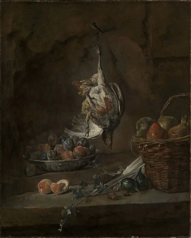Stillleben med död fasan - Jean Simeón Chardin