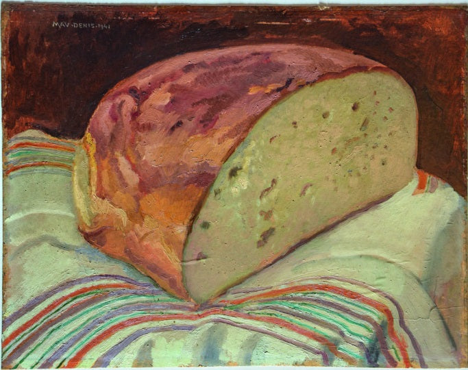 Dödsstilleben med bröd - Maurice Denis