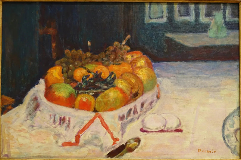 Stilleben med fruktkorg - Pierre Bonnard